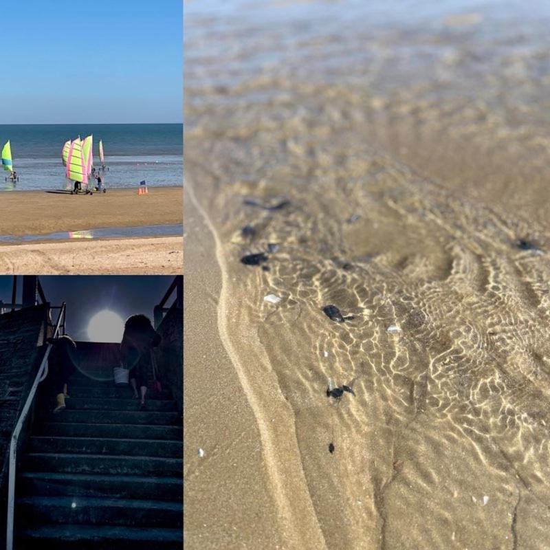 Seashore Hideaway Studio Hermanville-sur-Mer Bagian luar foto